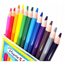 Boîte de 12 crayons de couleur Paper Mate - Multicolore