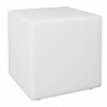 Lampe cube d'extérieur avec télécommande - Blanc - 25 x 25 x 25 cm