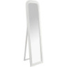 Miroir sur pied en bois - Blanc - H 160 x l 40 x P 39 cm