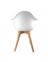 Fauteuil scandinave - Blanc