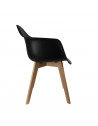 Fauteuil scandinave - Noir