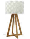 Lampe Bambou papier Moki - H 55 cm