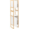 Ensemble de salle de bain avec sous vasque + colonne - 70 cm - Epuréo Blanc