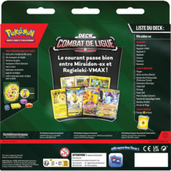 Pokémon - Deck de combat de Ligue Miraidon & Regielki - Jeux de cartes à collectionner