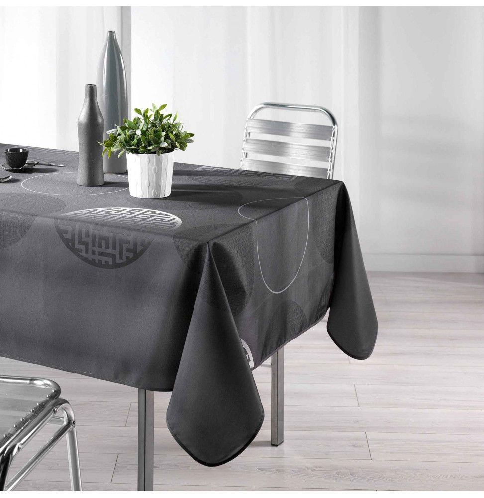 Nappe rectangle - Kosmo anthracite - 150 x 240 cm