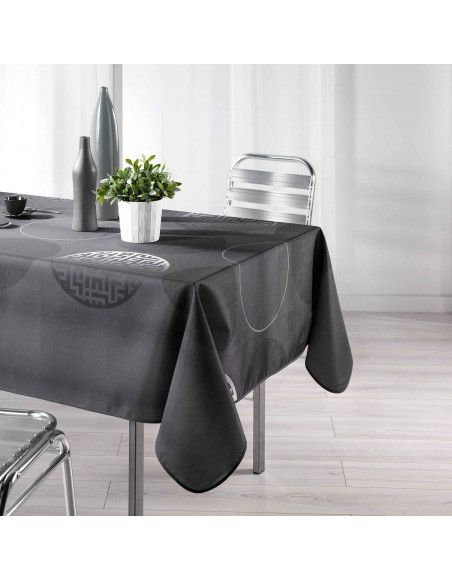 Nappe rectangle - Kosmo anthracite - 150 x 240 cm