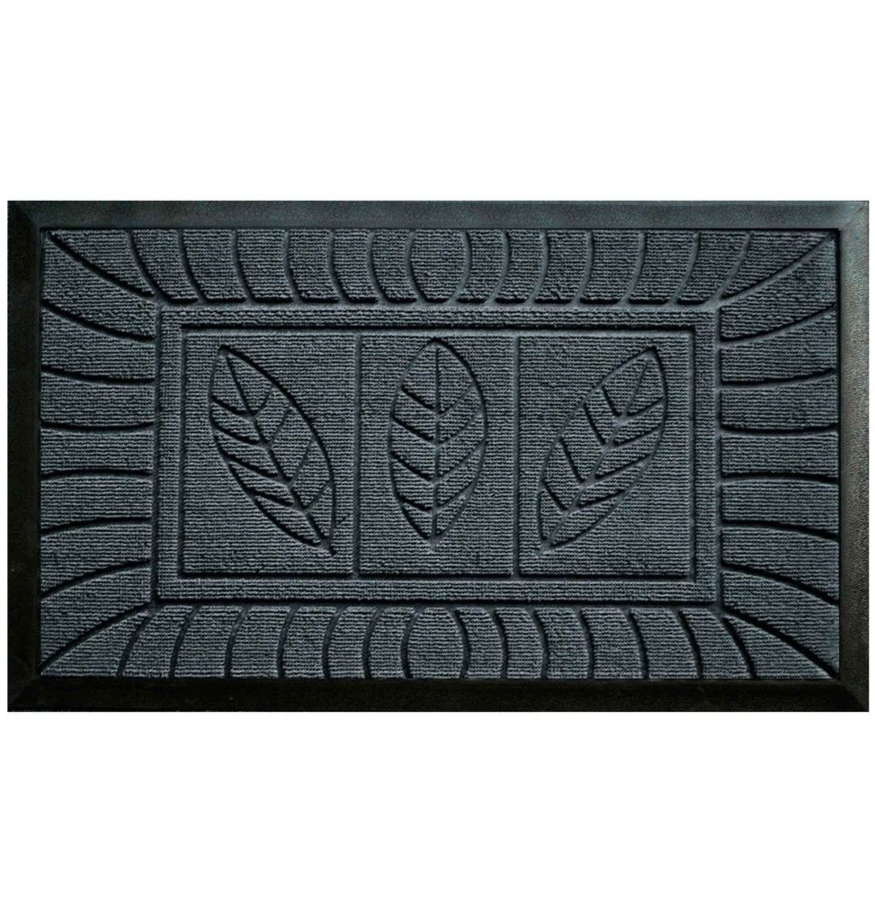 Tapis d'entrée - Gris - 45 x 75 cm