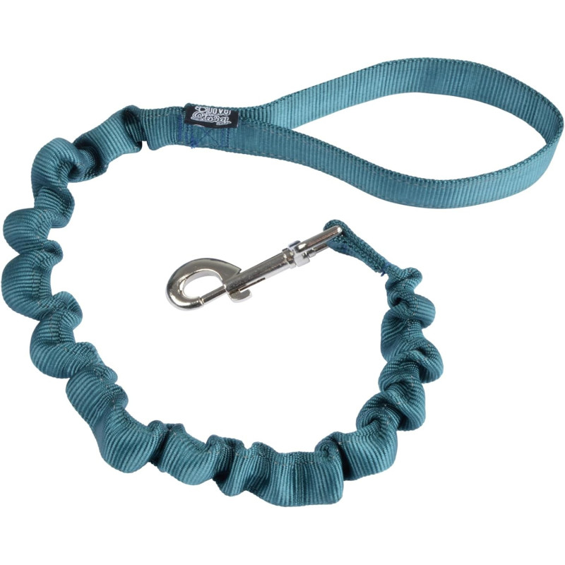 Laisse anti à-coups pour chien "Essentiel" - Bleu - L 120 cm