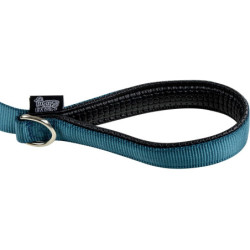 Laisse de dressage à double poignée pour chien "Essentiel" - Bleu - L 190 cm