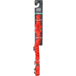 Laisse anti à-coups pour chien "Essentiel" - Rouge - L 120 cm