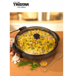Appareil de cuisson avec couvercle électrique 40 cm - Tristar PZ2964