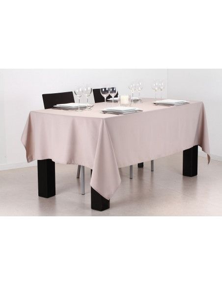 Nappe anti taches rectangulaire 140 x 240 cm - Lin