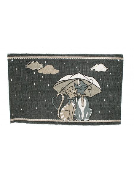 Tapis - Umbrella - L 80 cm x l 50 cm - Motifs chats