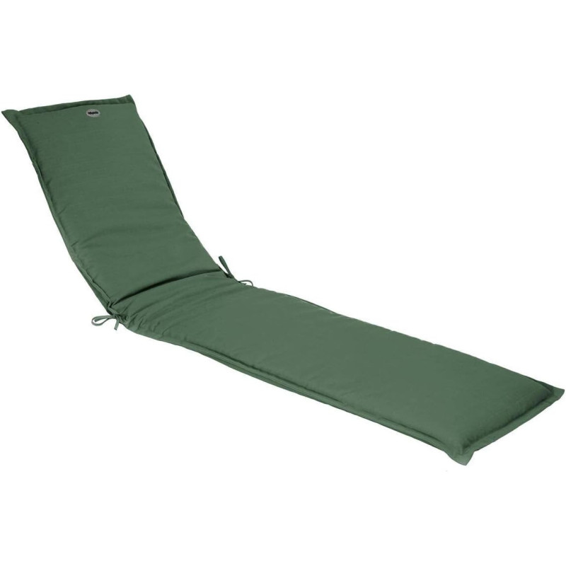 Coussin pour transat "Korai" - Vert - L 190 x l 60 cm