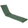 Coussin pour transat "Korai" - Vert - L 190 x l 60 cm