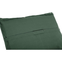 Coussin pour transat "Korai" - Vert - L 190 x l 60 cm