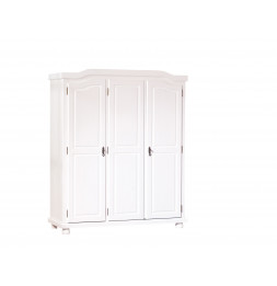 Armoire - 3 portes - Blanc