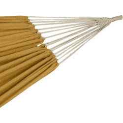 Hamac "Yaqui" en coton - Brun Ocre - l 150 x L 307 cm