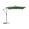 Parasol décentré "Manoa" - Vert olive - L 2,5 x P 2,5 m