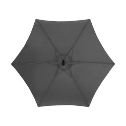 Parasol décentré "Manoa" - Gris ardoise - 3 m