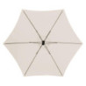 Parasol décentré "Manoa" - Beige blé - 3 m