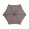 Parasol décentré "Manoa" - Taupe - 3 m