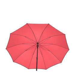 Parasol droit inclinable "Bogota" - Rouge coquelicot - 2,5 m