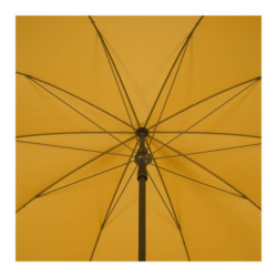 Parasol droit inclinable "Bogota" - Jaune safran - 2,5 m