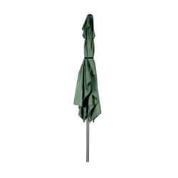 Parasol droit inclinable "Loompa" - Vert olive - P 2 x L 3 m