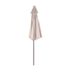 Parasol droit inclinable "Loompa" - Beige blé - 3 m