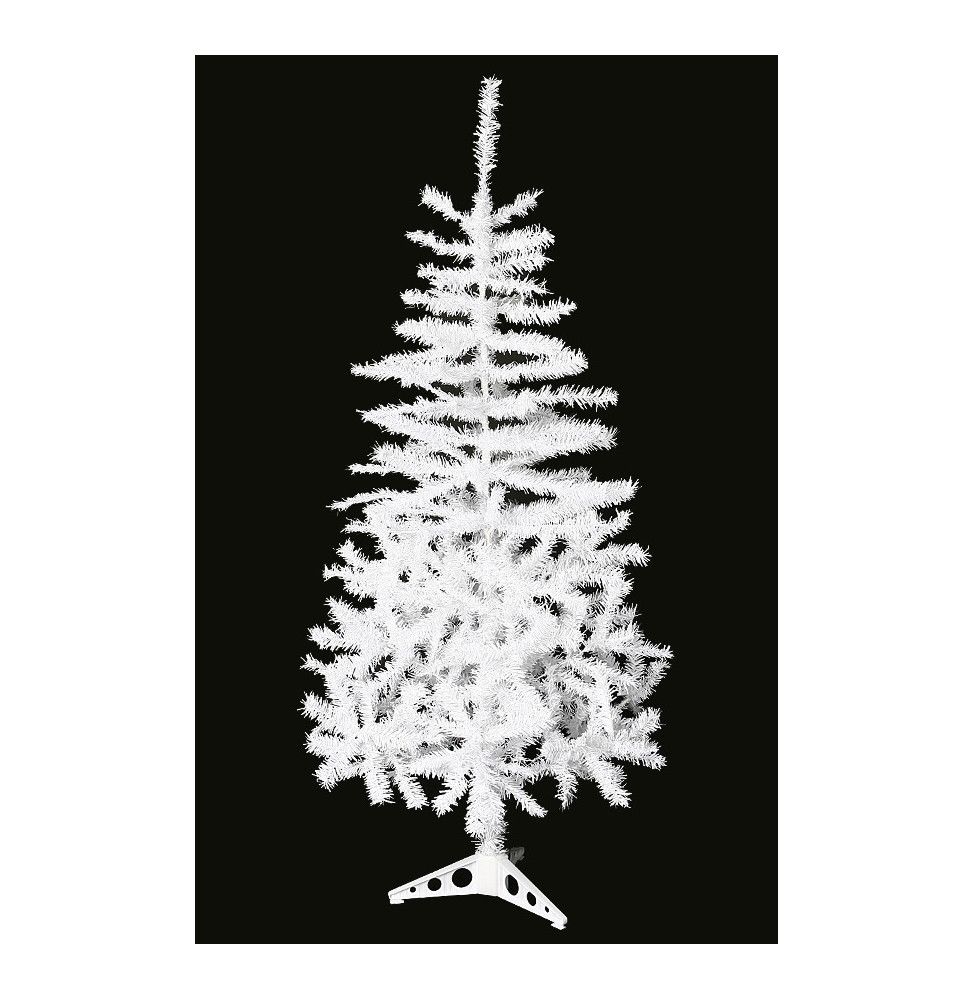 Sapin de Noël artificiel - 150 cm - Blanc