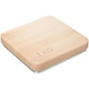 Boîte à sucre en métal "Scandi Edition" - Blanc/Beige - L 10,6 x l 10,6 x H 18,4 cm