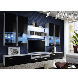Ensemble meuble TV mural  -...