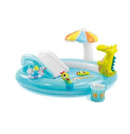 Aire de jeu alligator - Gonflable - Intex