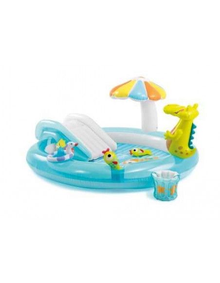 Aire de jeu alligator - Gonflable - Intex