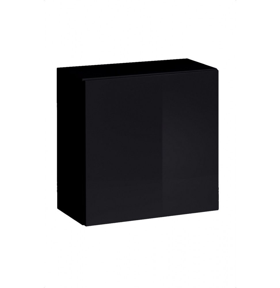 Vitrine - Switch SW 3 - 60 cm x 60 cm x 30 cm   - Noir