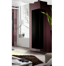 Rangement colonne - Fly - L 40 cm x H 170 cm x P 29 cm- Noir