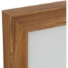 Cadre photo "Maé" en bois - Maron - 40 x 50 cm