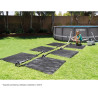 Chauffage solaire pour piscine jusqu'à 30m3 - Intex - Noir