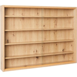 Vitrine murale en bois pour...
