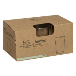 Lot de 6 verrines "Analya" - Transparent - 10 cl