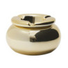 Cendrier de style marocain "Royal" - Doré mat ou brillant - D 10 cm