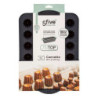 Moule en silicone pour 30 petits cannelés - Gris - L 33 x l 23,7 cm