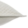 Dessus de lit avec 2 taies d'oreiller "Dolce" - Ivoire - l 240 x L 260 cm