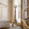 Peluche girafe enfant - Marron - Taille XL - H 100 cm