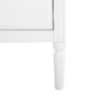 Commode 4 tiroirs "Solen" - Blanc - L 80 x P 40 x H 85,5 cm