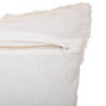 Housse de coussin tufté "Atelier" - Blanc/Beige - L 40 x l 40 cm
