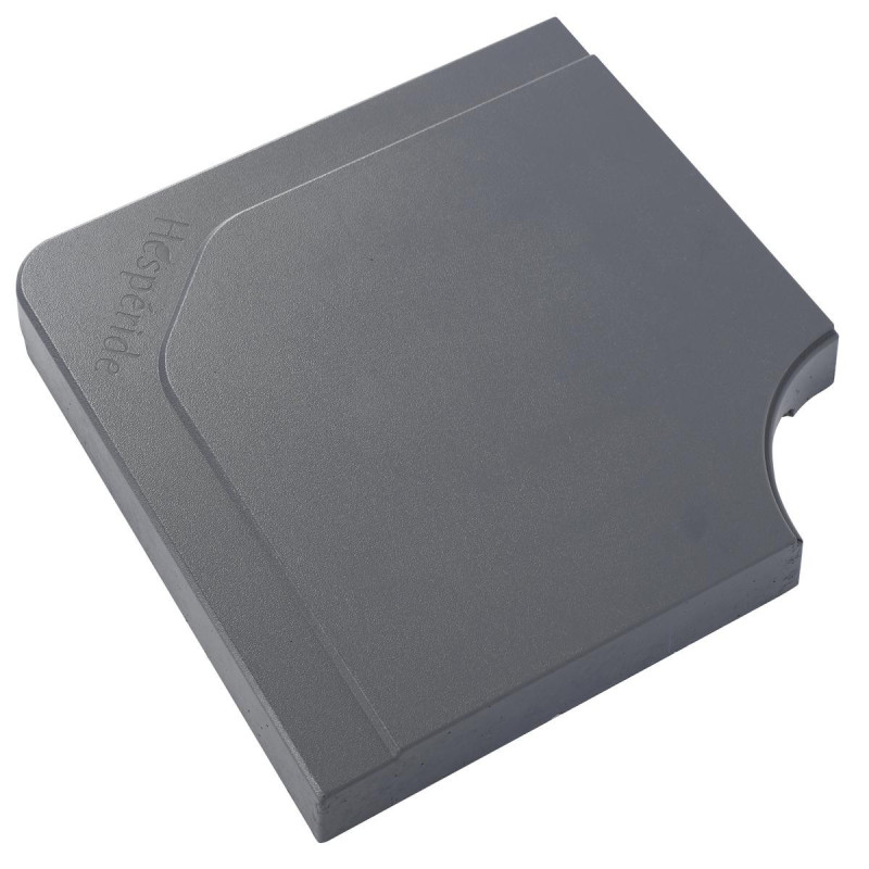 Dalle pour parasol "Stacio" - Gris ardoise - 25 kg