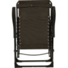 Fauteuil long de jardin "Silos" - Gris anthracite - L 64 x P 93 x H 110 cm