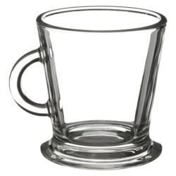 Lot de 6 tasses en verre "Cléo" - Transparent - 18 cl